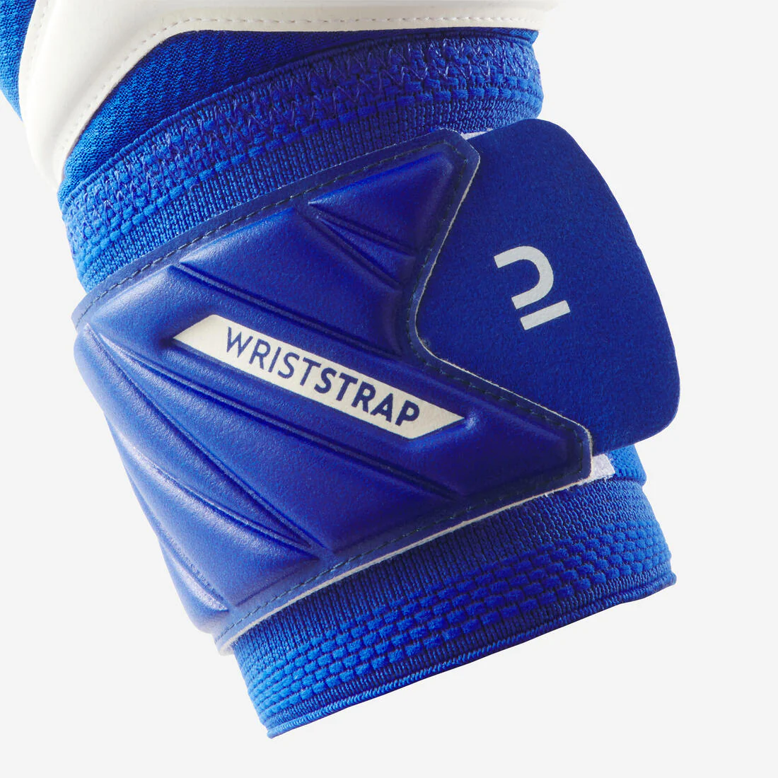 Guantes de portero blanco con azul para adulto F500 Viralto - Image 7