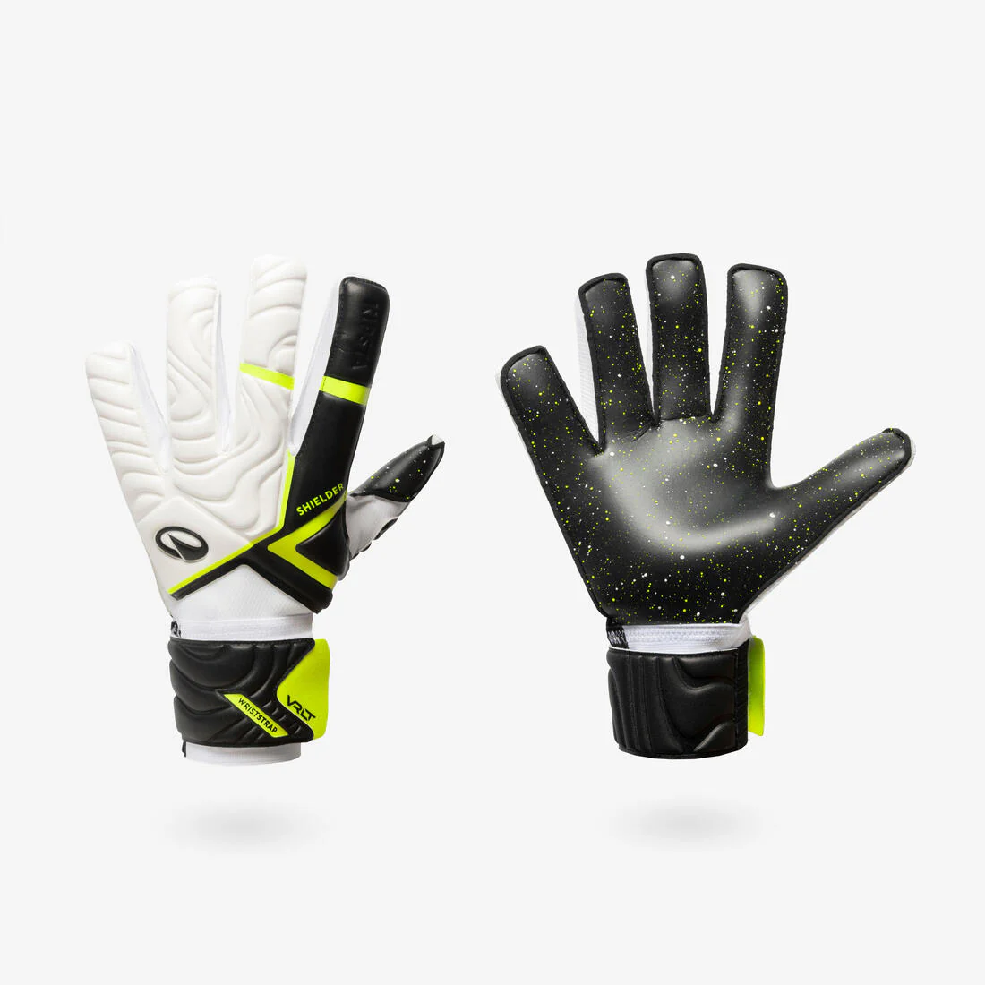 Guantes de portero de fútbol con protecciones en los dedos para adultos VRLT 500
