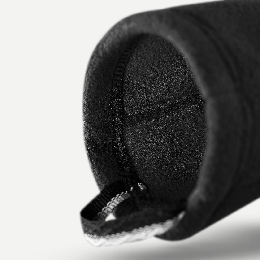 Guantes de trekking en montaña de fibra polar negros para adulto MT500 - Image 3