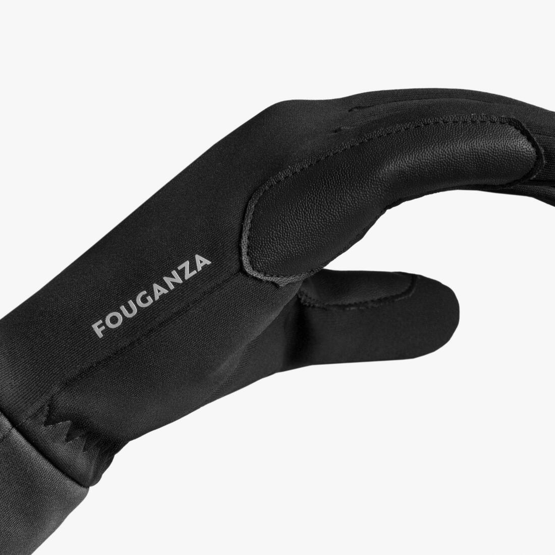 Guantes Equitación 100 Adulto Negro - Image 4