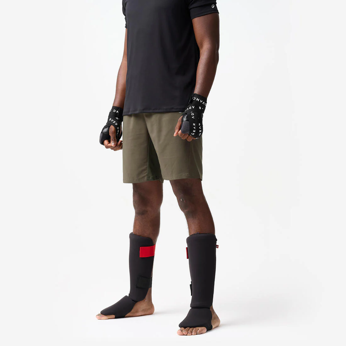 Guantes Interiores de boxeo negros 500 Ergo - Image 4