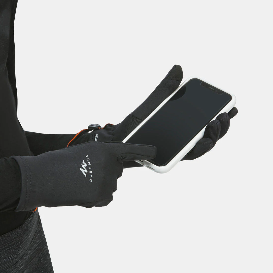 GUANTES TÁCTILES DE SENDERISMO - SH500 MOUNTAIN STRETCH - NIÑOS 6 - 14 AÑOS - Image 4