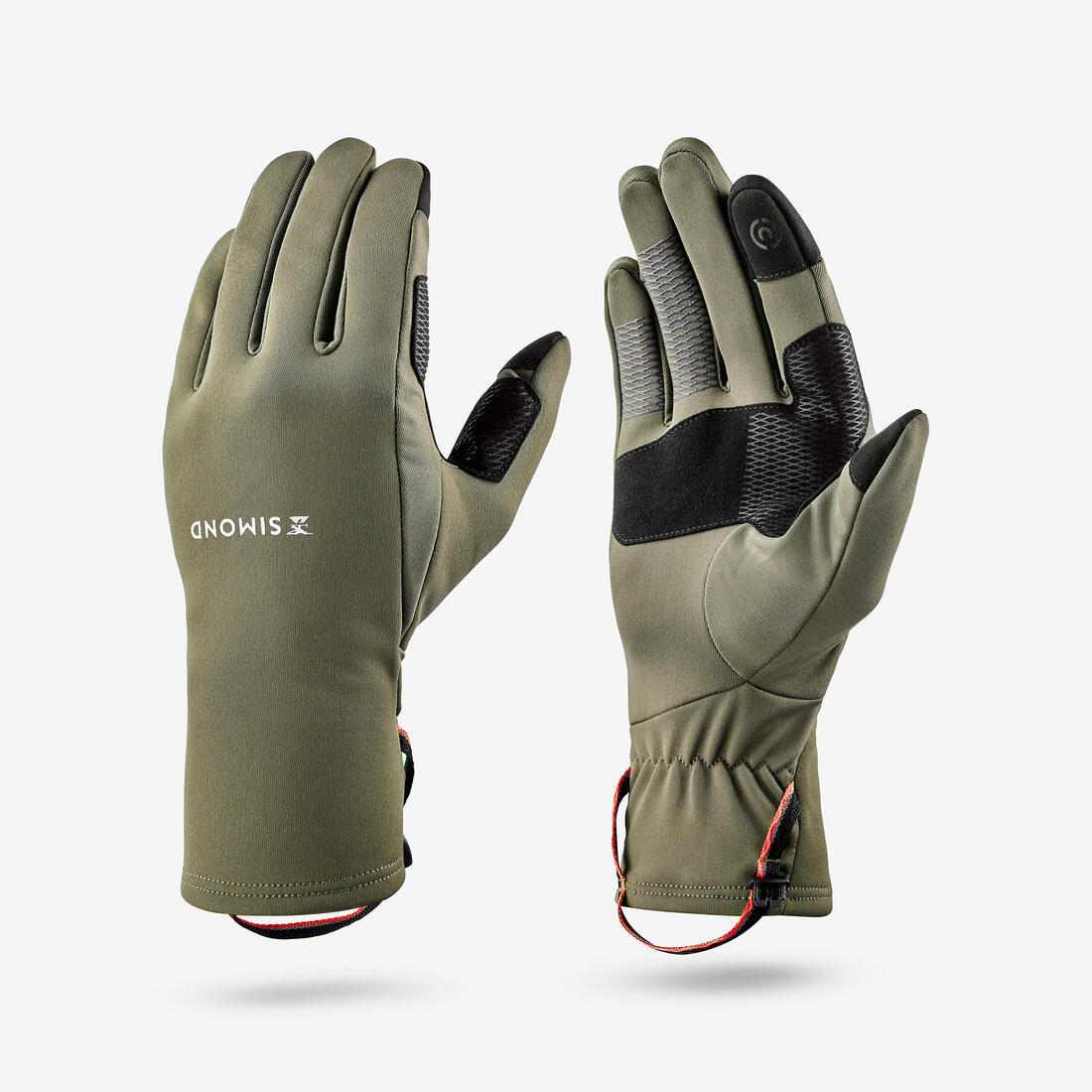 Guantes táctiles y stretch de trekking adulto - MH500 - Image 3