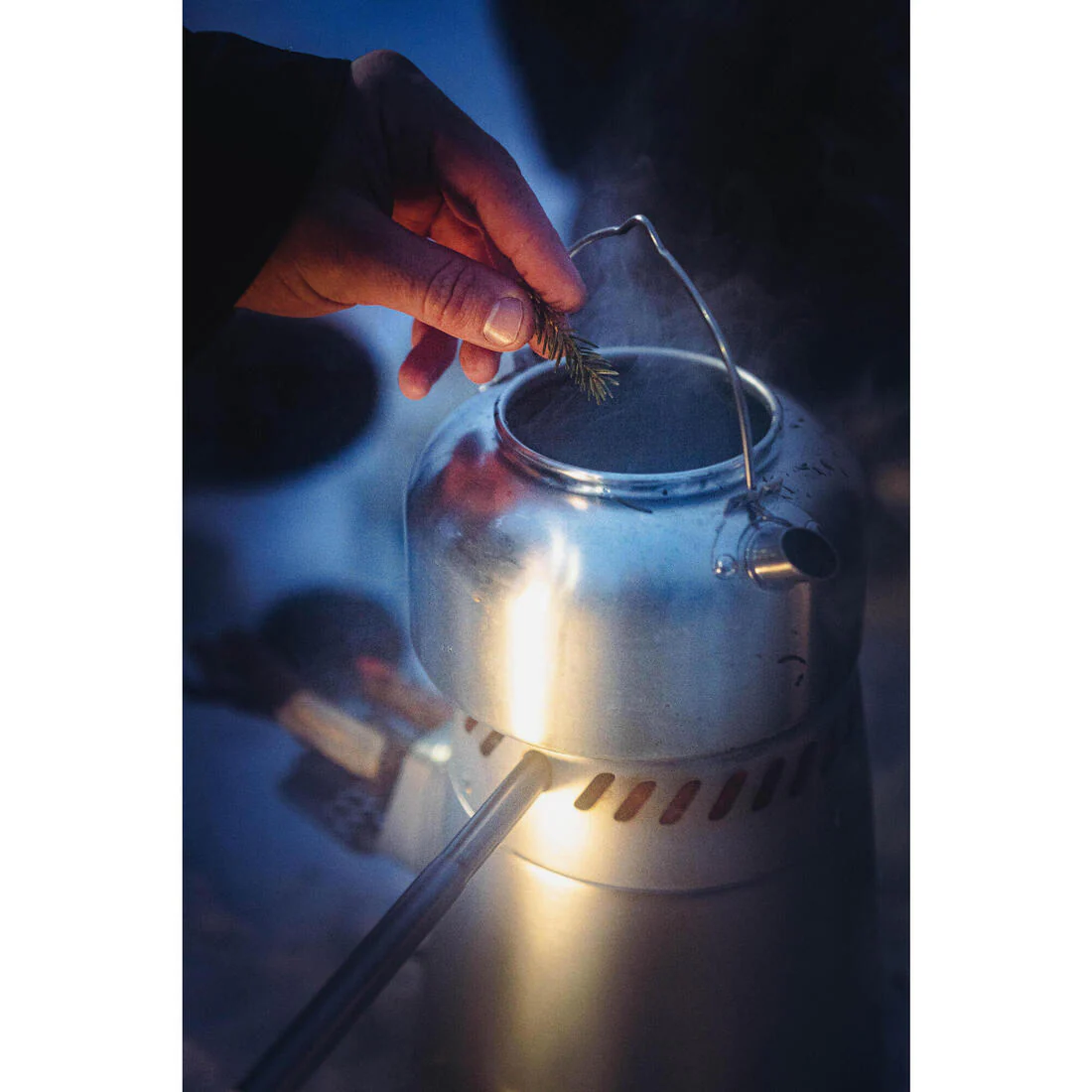 Hervidor de camping, vivac y senderismo de acero inoxidable de 1 litro 500 - Image 8