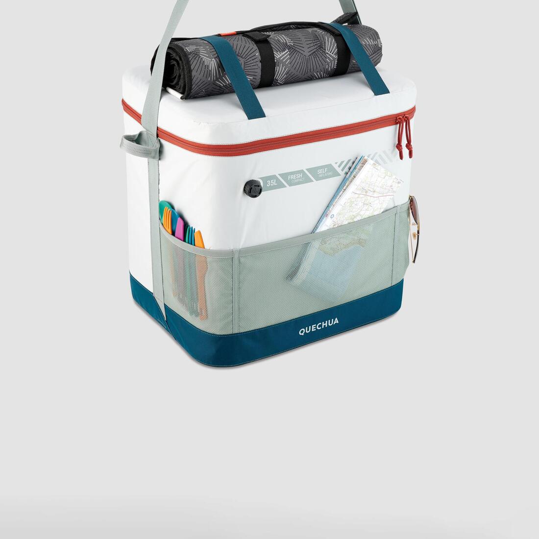 Hielera de camping de 35 litros que conserva el frío durante 17 horas 500 Fresh - Image 3