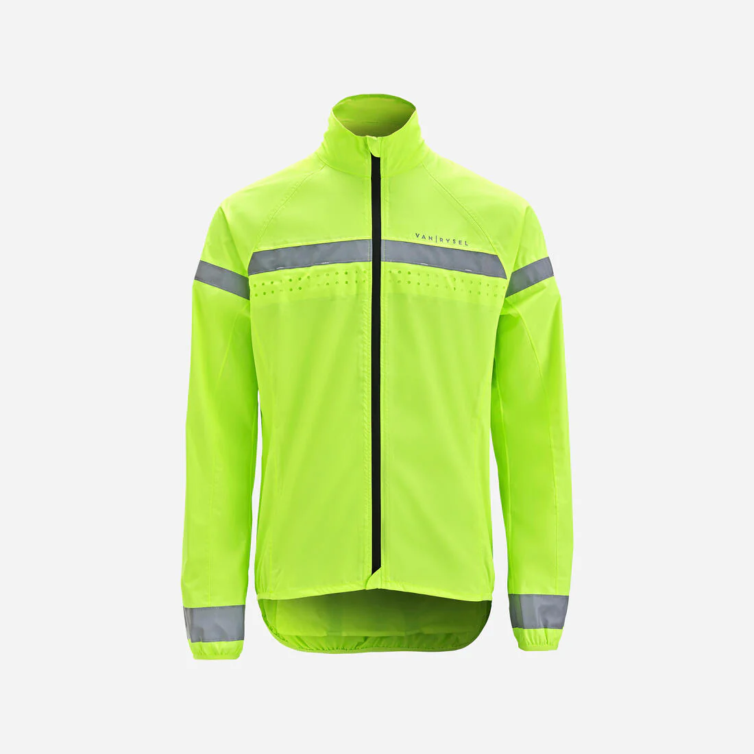 Impermeable Ciclismo Carretera Manga Larga Hombre RC120 Visible EN11353 - Image 7