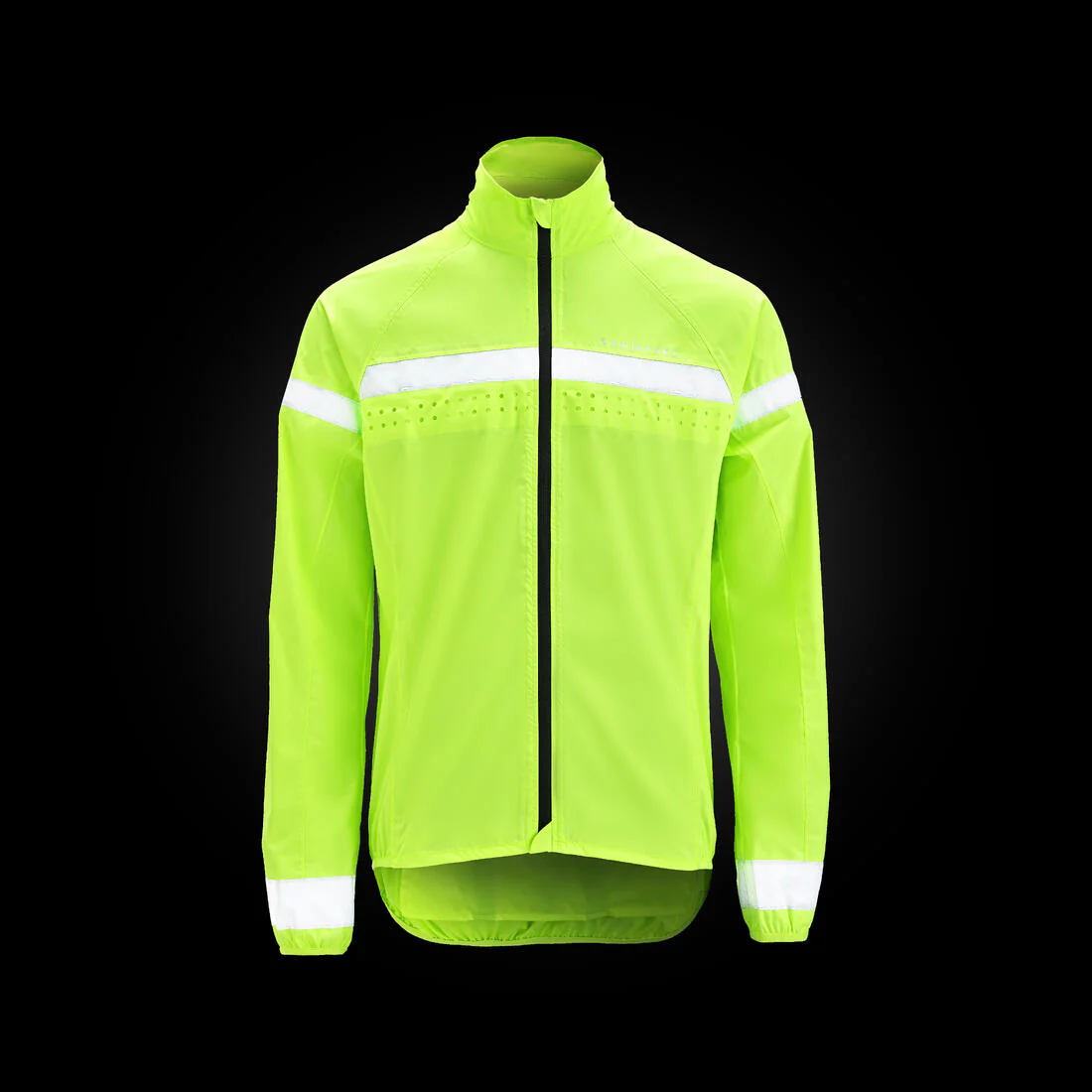 Impermeable Ciclismo Carretera Manga Larga Hombre RC120 Visible EN11353 - Image 8