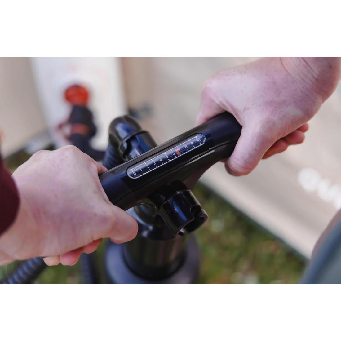 Inflador de mano doble acción 10 PSI Ultim. Comfort para tiendas inflables. - Image 17