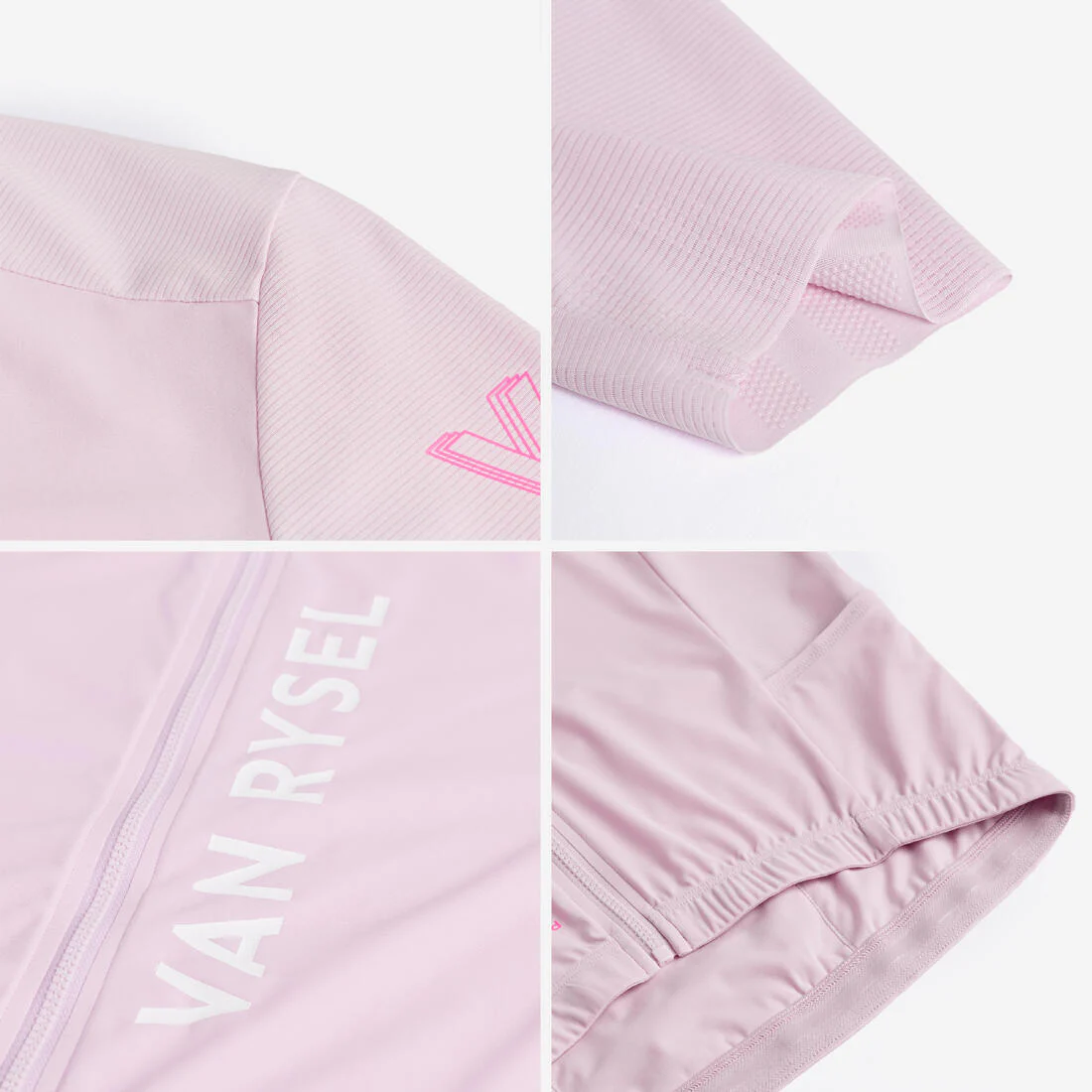 Jersey Ciclismo Carretera Racer 2 Unisex Lila Manga Corta Verano - Image 25
