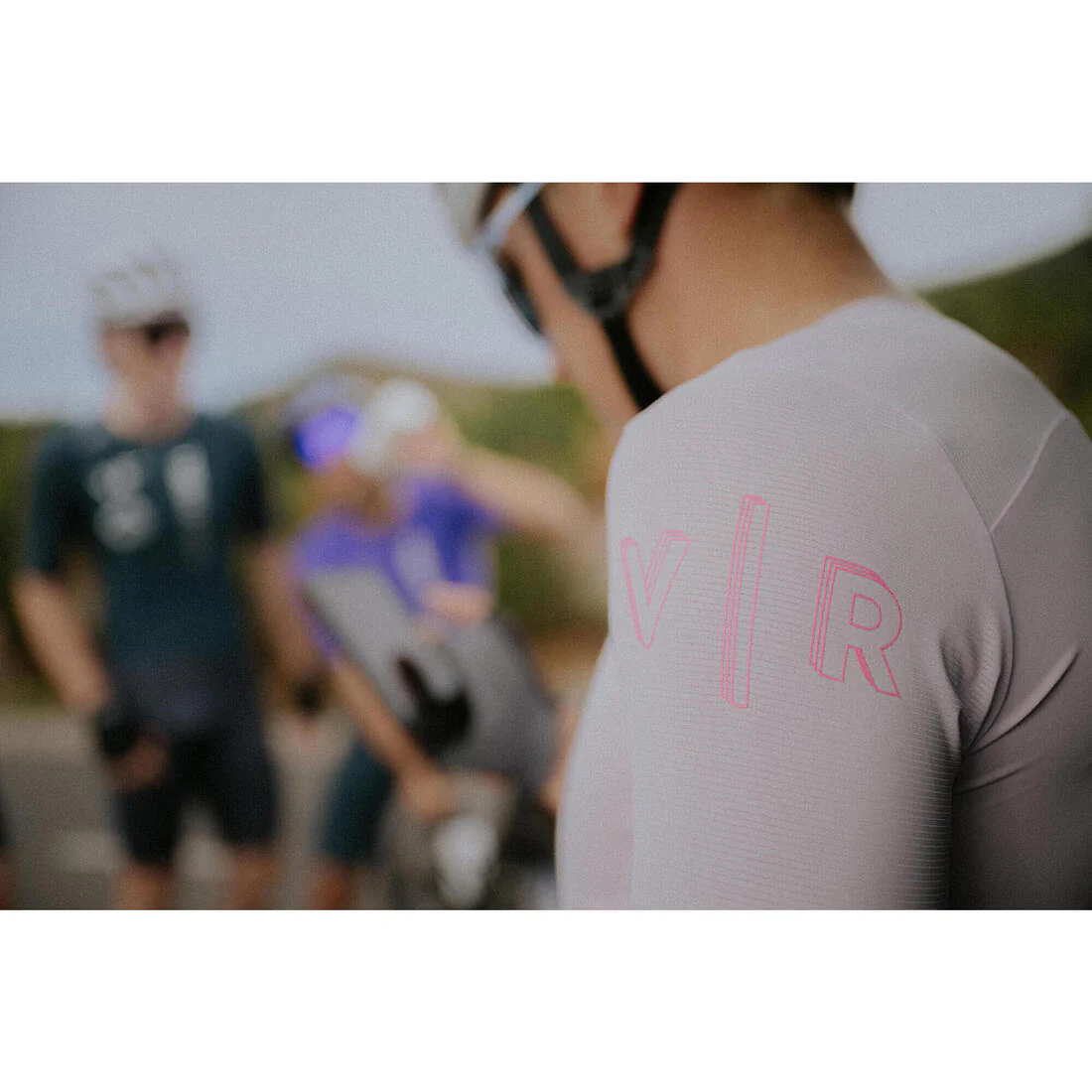 Jersey Ciclismo Carretera Racer 2 Unisex Lila Manga Corta Verano - Image 35