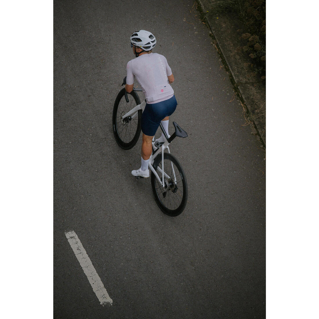 Jersey Ciclismo Carretera Racer 2 Unisex Lila Manga Corta Verano - Image 40
