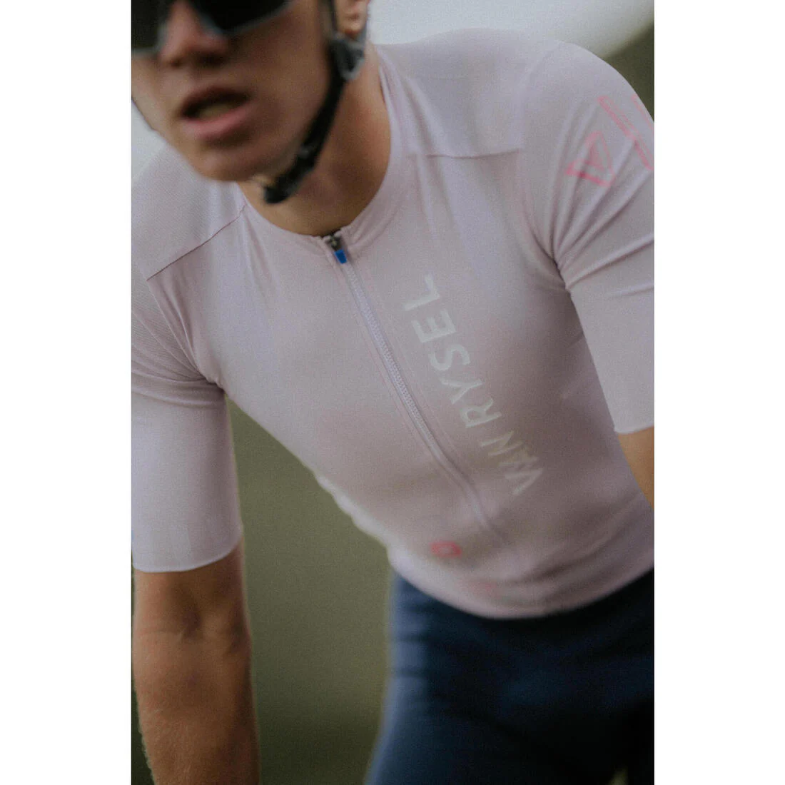 Jersey Ciclismo Carretera Racer 2 Unisex Lila Manga Corta Verano - Image 42