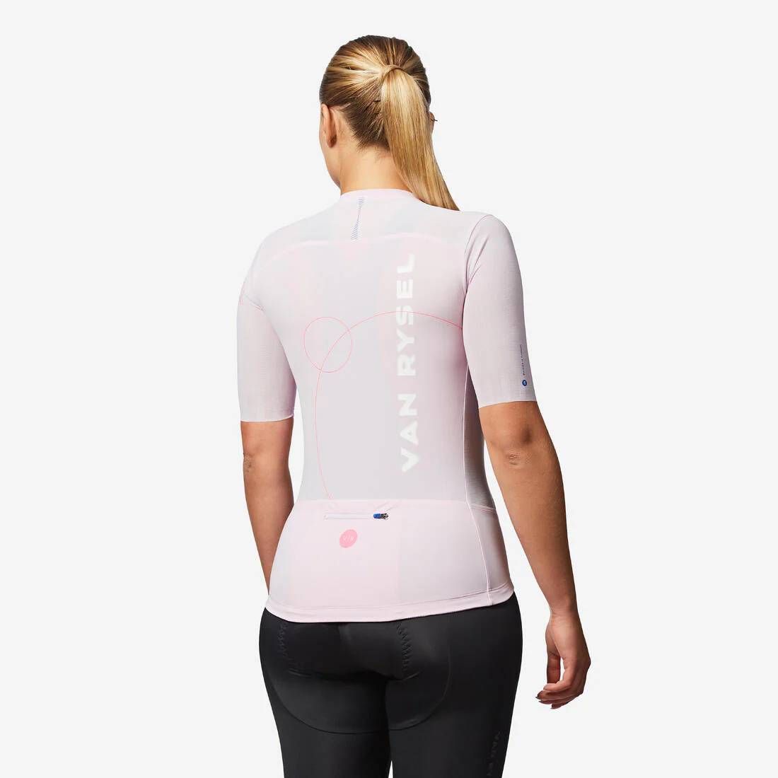 Jersey Ciclismo Carretera Racer 2 Unisex Lila Manga Corta Verano - Image 9