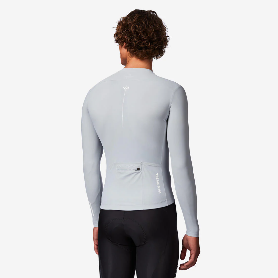 Jersey de ciclismo de carretera anti-UV de manga larga verde para hombre Racer - Image 7