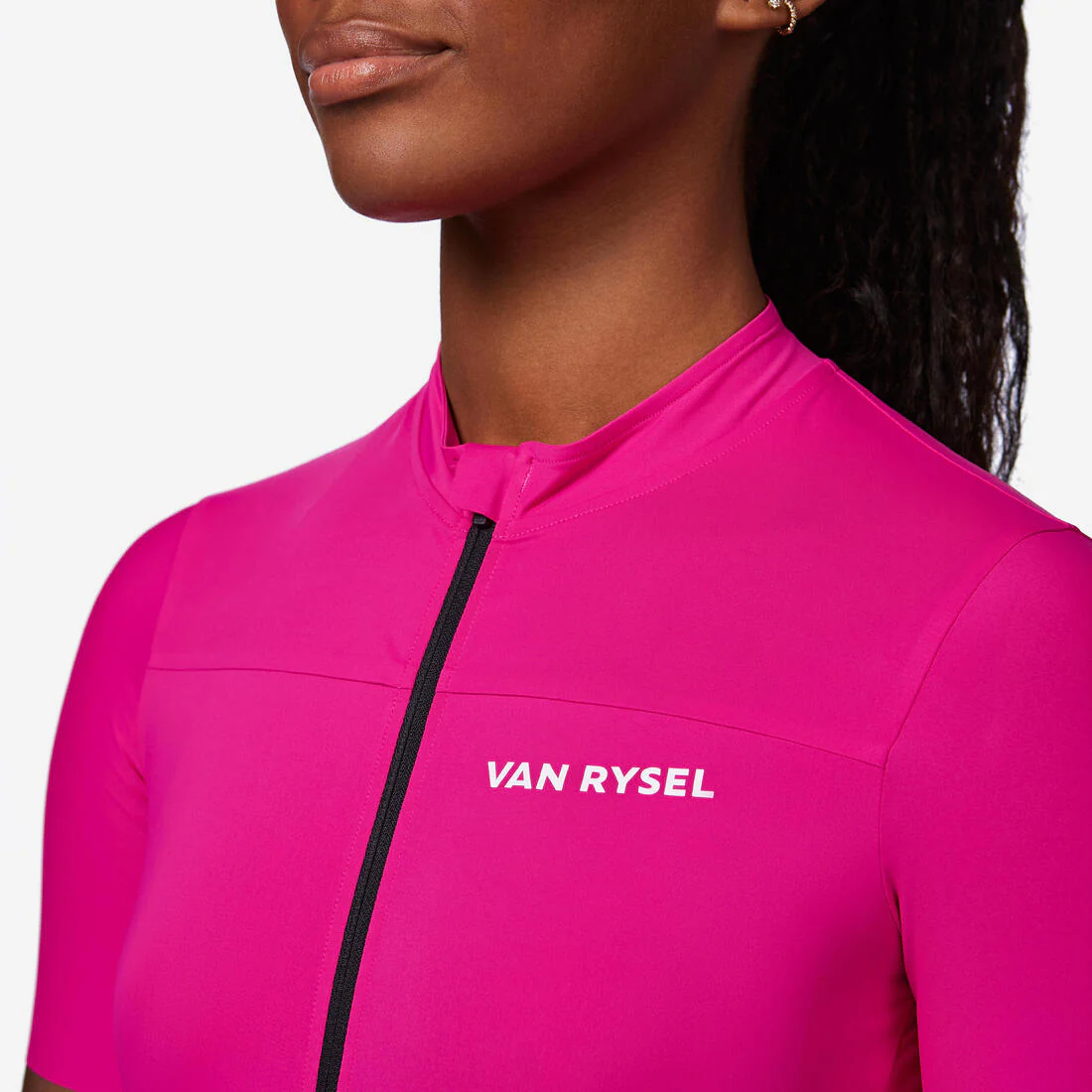 Jersey de ciclismo de carretera de manga corta azul para mujer Endurance 2 - Image 21