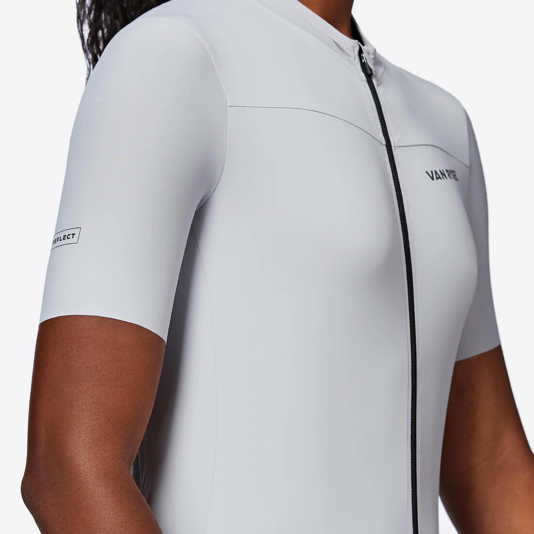 Jersey de ciclismo de carretera de manga corta azul para mujer Endurance 2 - Image 25