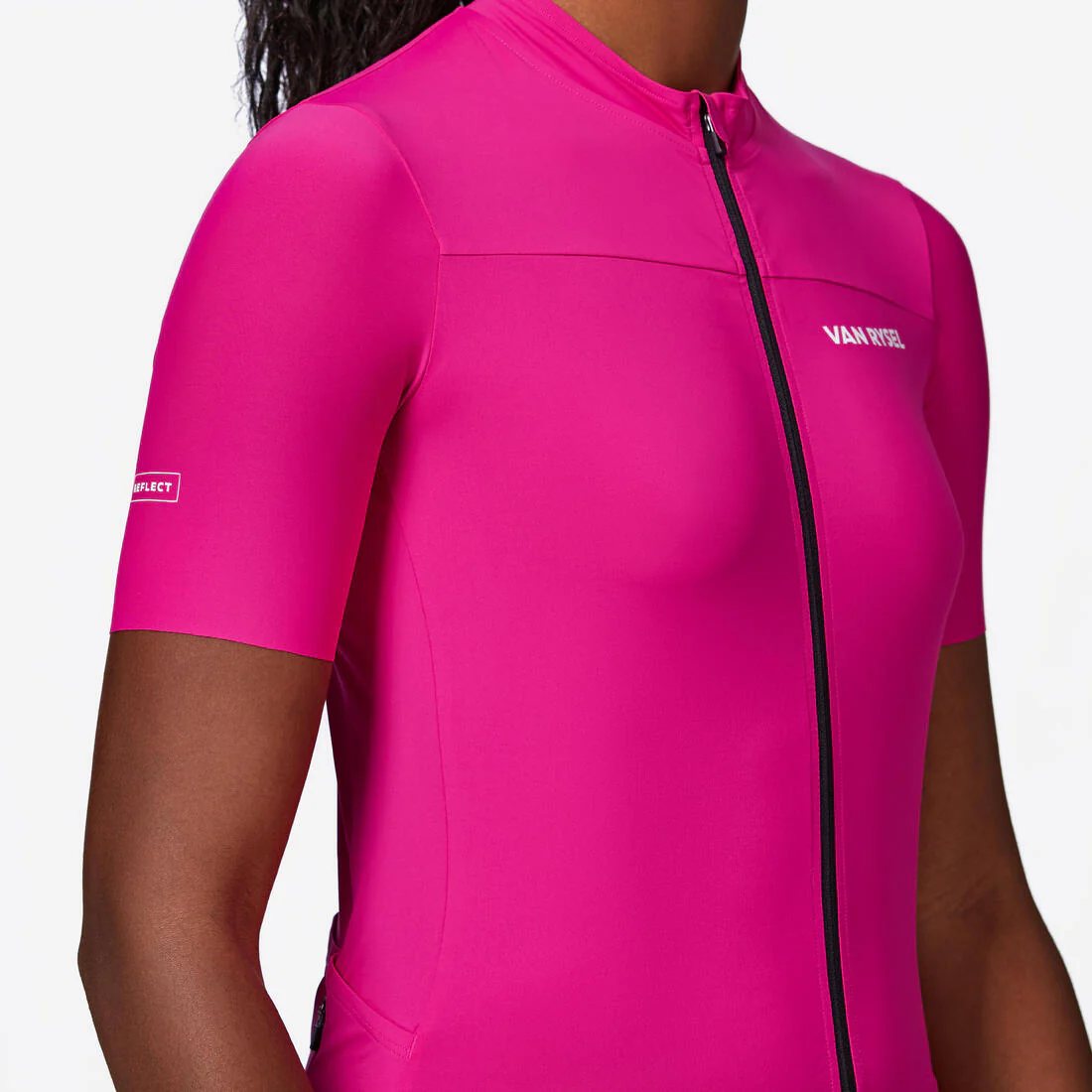Jersey de ciclismo de carretera de manga corta azul para mujer Endurance 2 - Image 26