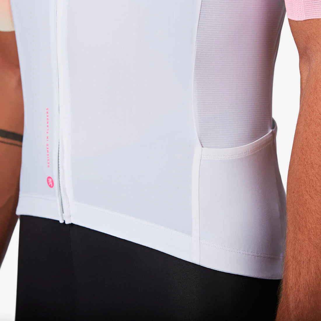 Jersey de ciclismo de carretera de manga corta violeta unisex Racer 2 - Image 12