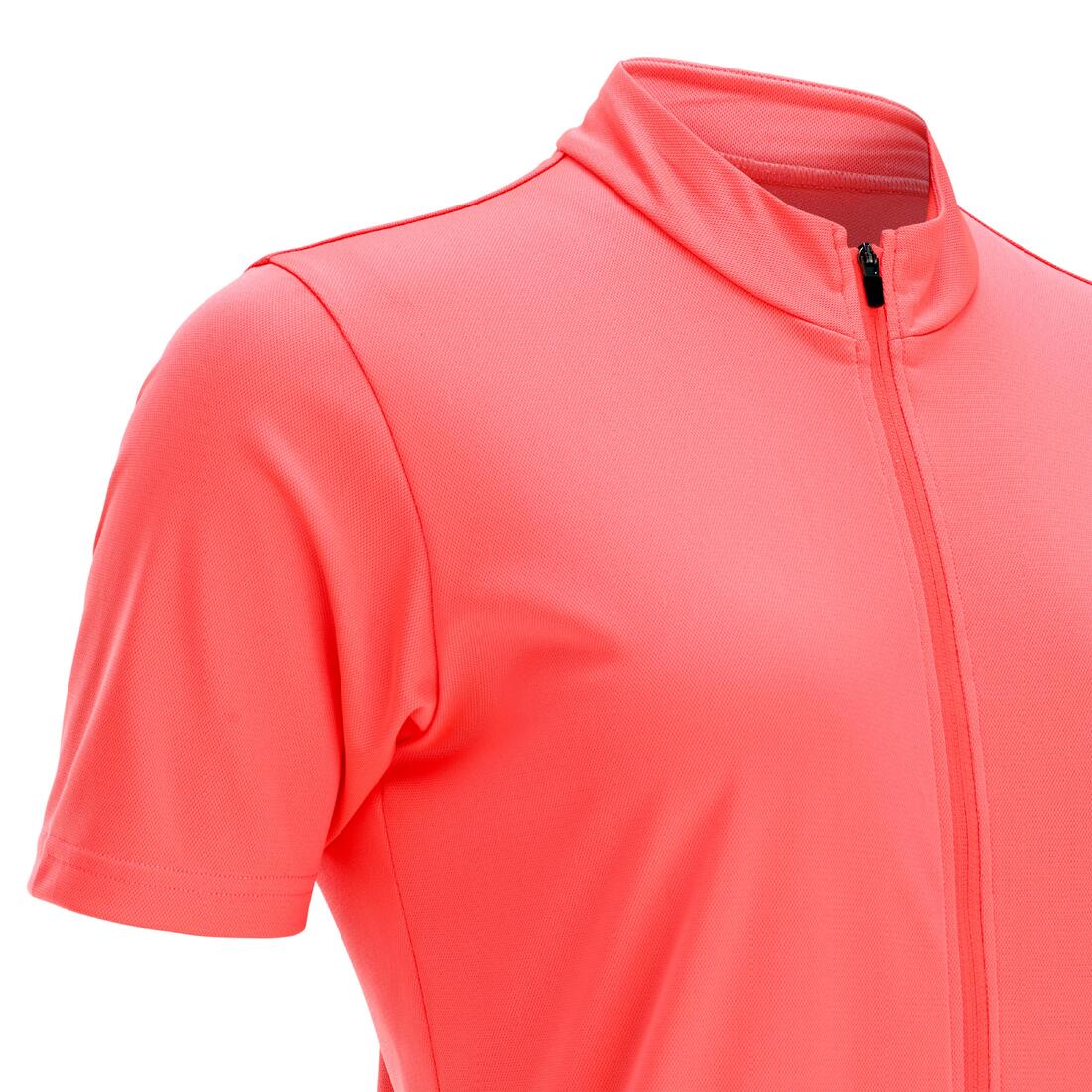 Jersey de ciclismo de manga corta coral para mujer 100 - Image 10