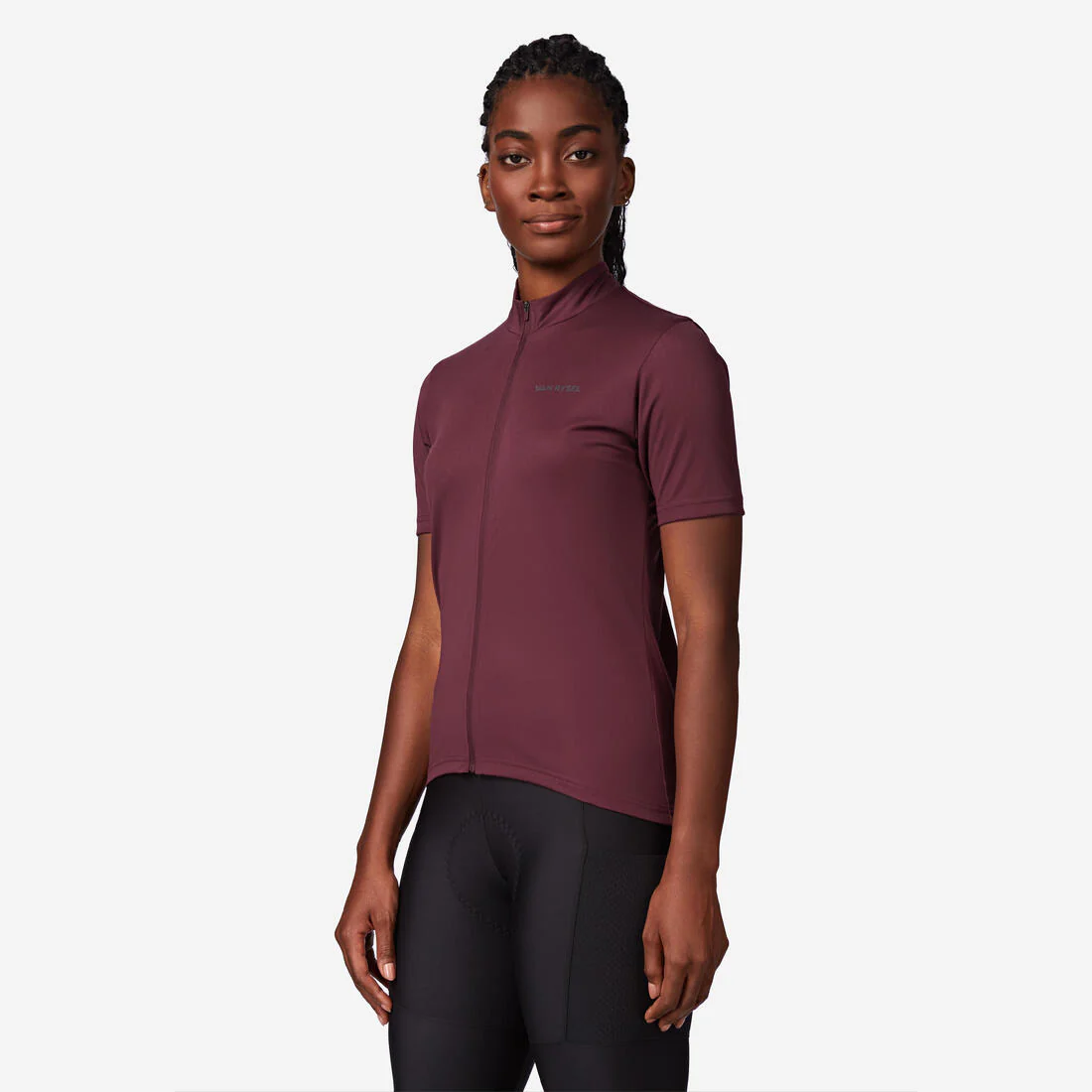 Jersey de ciclismo de manga corta coral para mujer 100 - Image 11