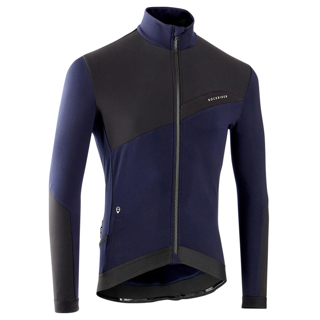 Jersey de ciclismo MTB XC de manga larga azul para hombre - Image 10