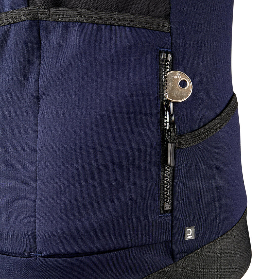Jersey de ciclismo MTB XC de manga larga azul para hombre - Image 18