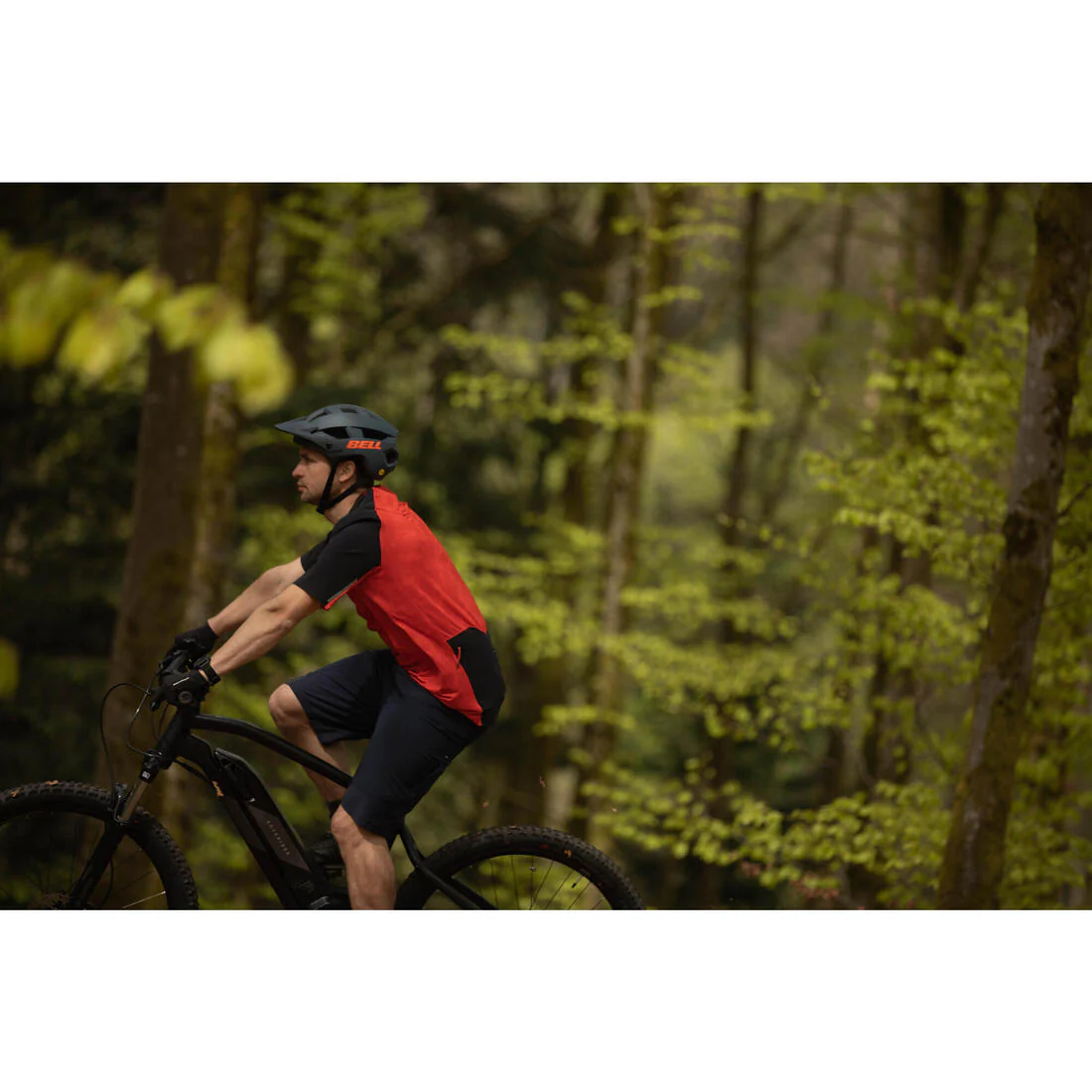 Jersey de Ciclismo MTB Expl 500 Rojo Manga Corta - Image 20