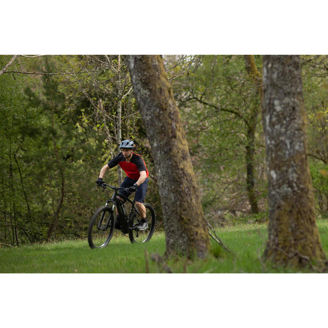 Jersey de Ciclismo MTB Expl 500 Rojo Manga Corta - Image 23