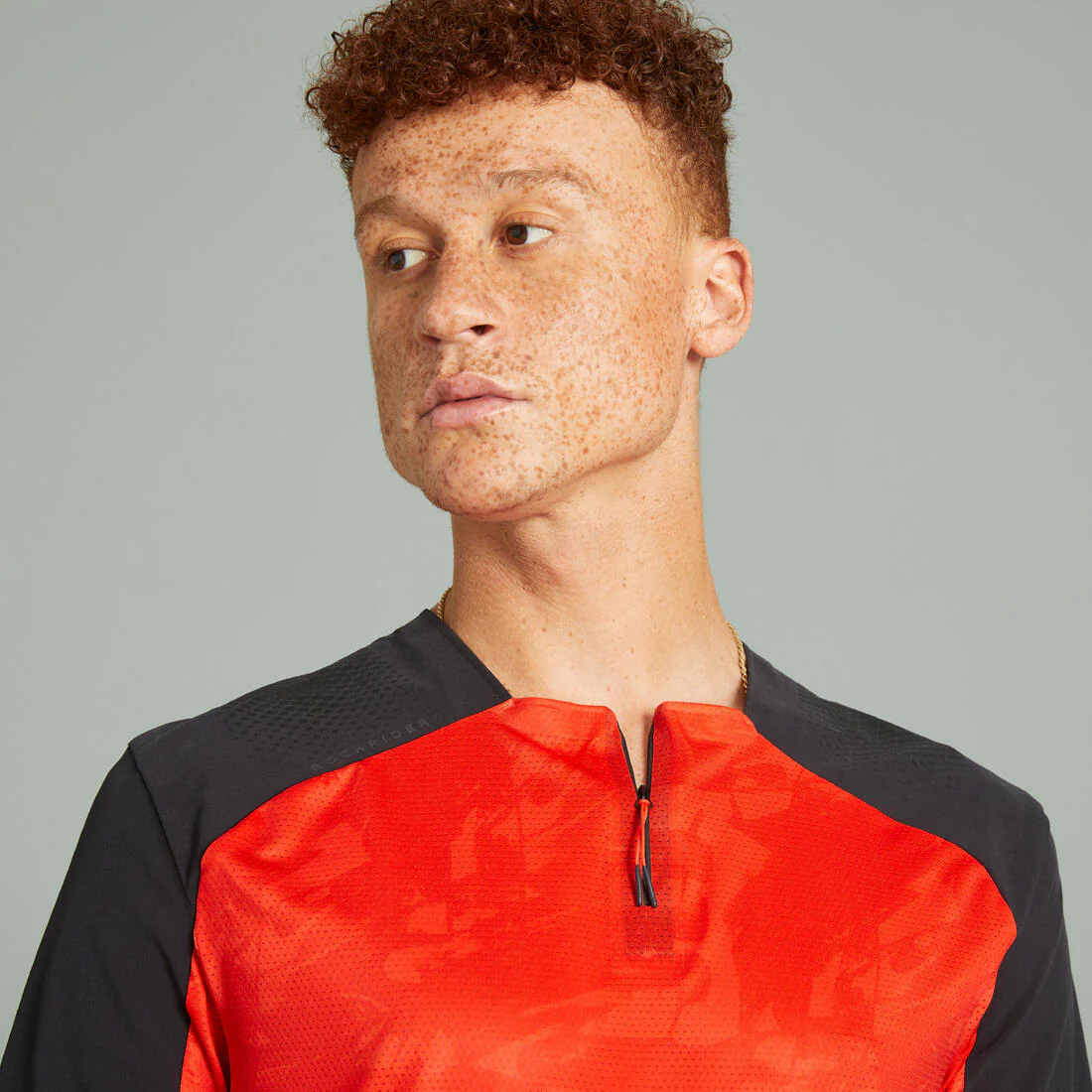 Jersey de Ciclismo MTB Expl 500 Rojo Manga Corta - Image 6