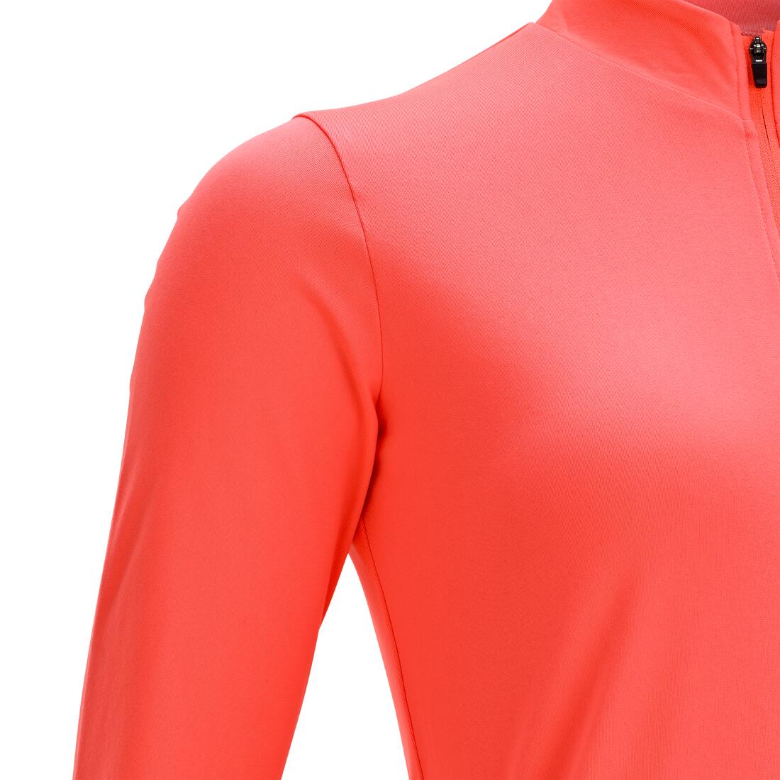 Jersey manga larga ciclismo carretera mujer 100 coral - Image 20