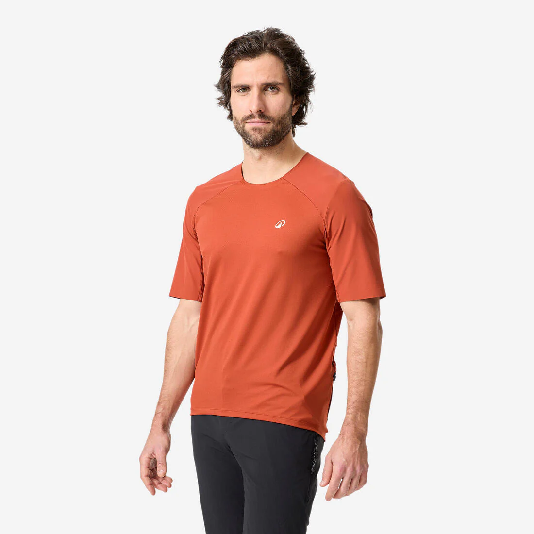 Jersey MTB 500 Hombre Cargo Manga Corta Transpirable