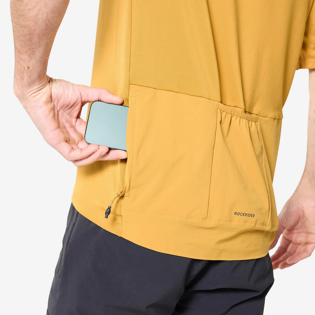 Jersey MTB 500 Hombre Cargo Manga Corta Transpirable - Image 15