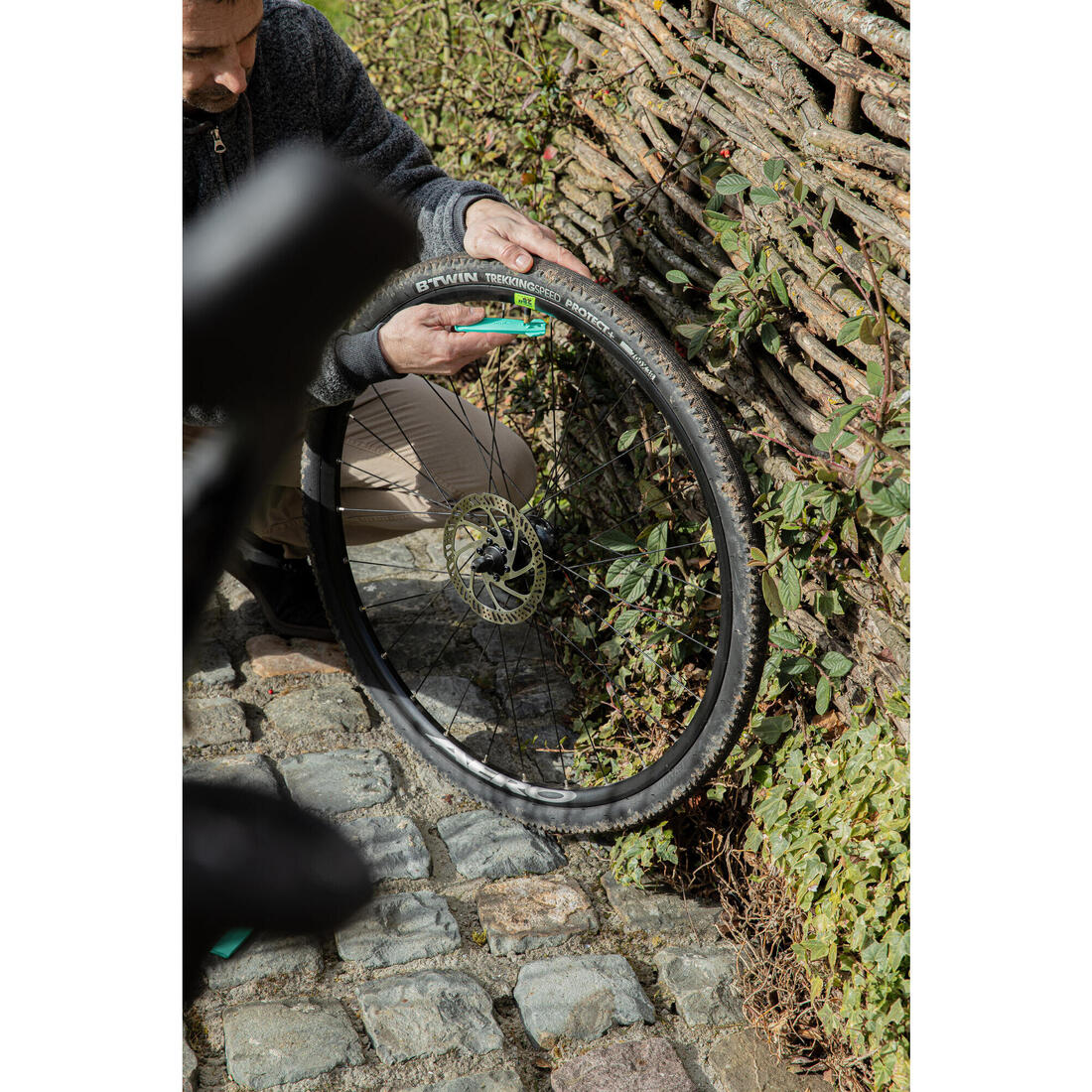 Juego de 3 desmontables de bicicleta verdes - Image 16