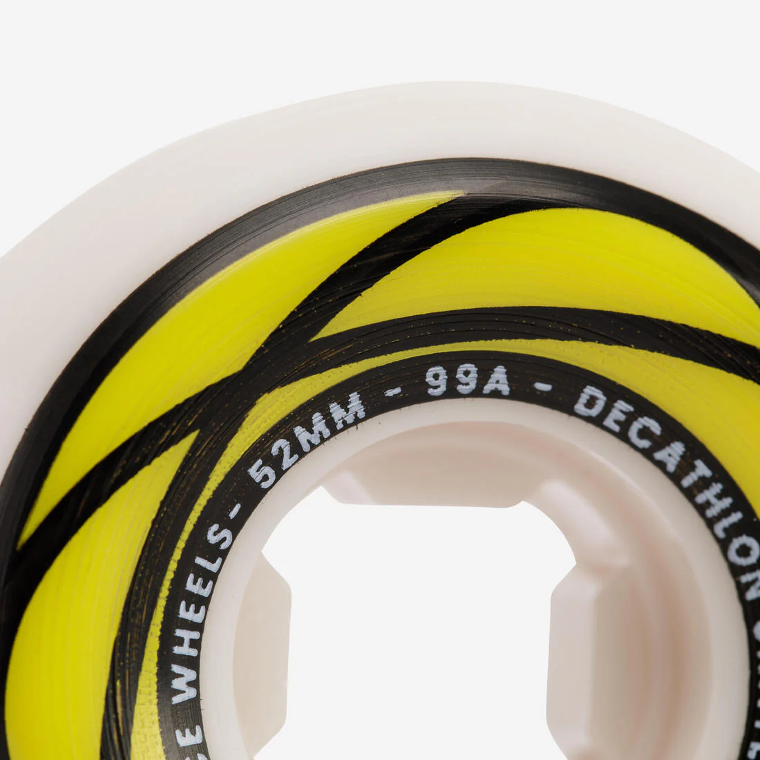 Juego de 4 ruedas de patineta color marfil con forma cónica de 52 mm y 99a - Image 13