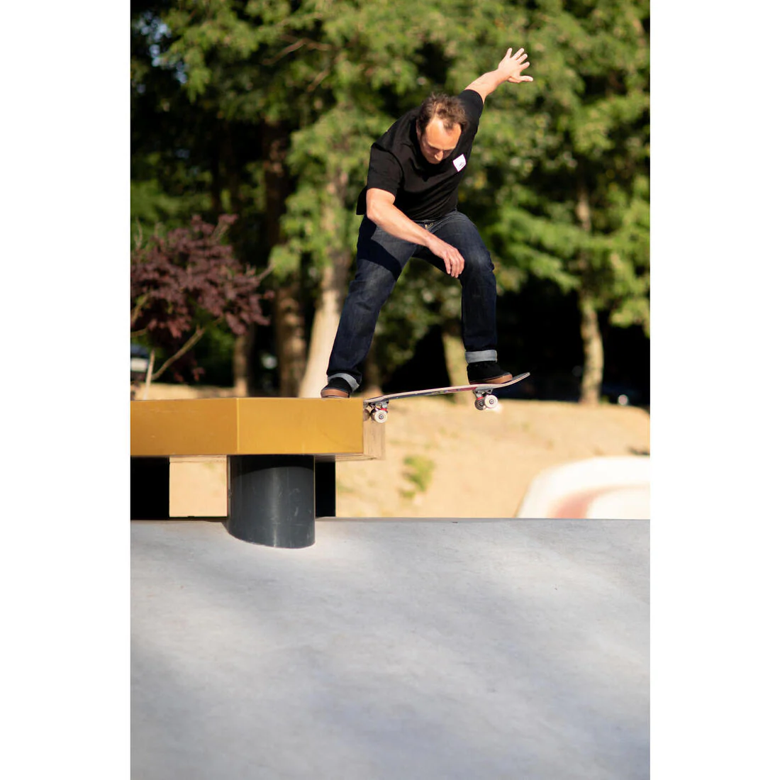 JUEGO DE 4 RUEDAS SKATEBOARD COLOR MARFIL FORMA CÓNICA TAMAÑO 52 mm, 99 A - Image 13