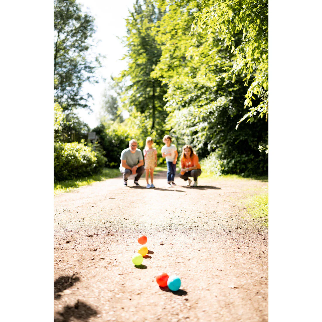Juego de 8 bolas de petanca de plástico - Image 2