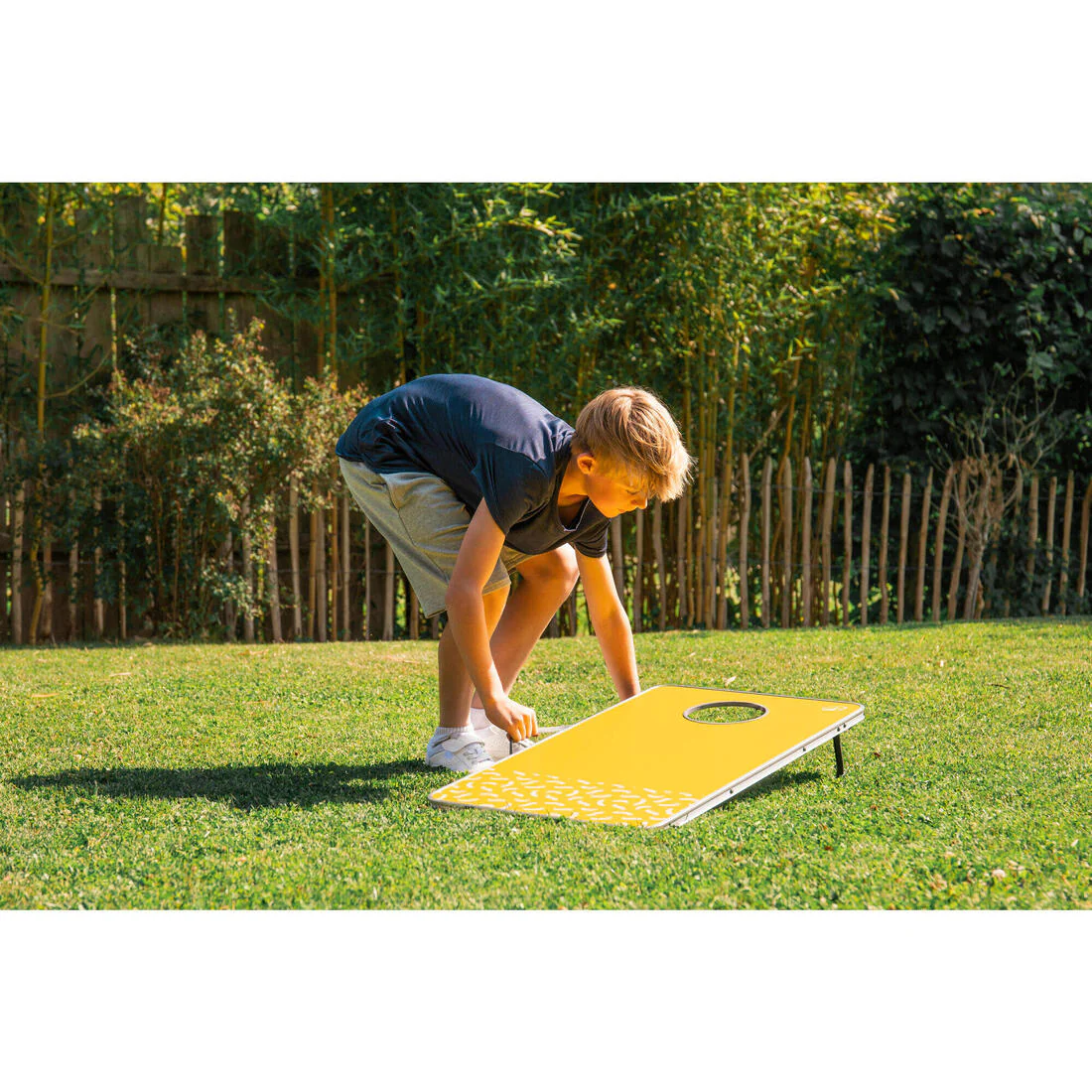 Juego de cornhole nómada listo para jugar - Image 24