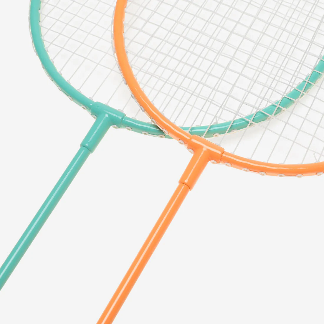 Juego de raquetas de bádminton turquesa y naranja para adultos Discover BR100 - Image 6