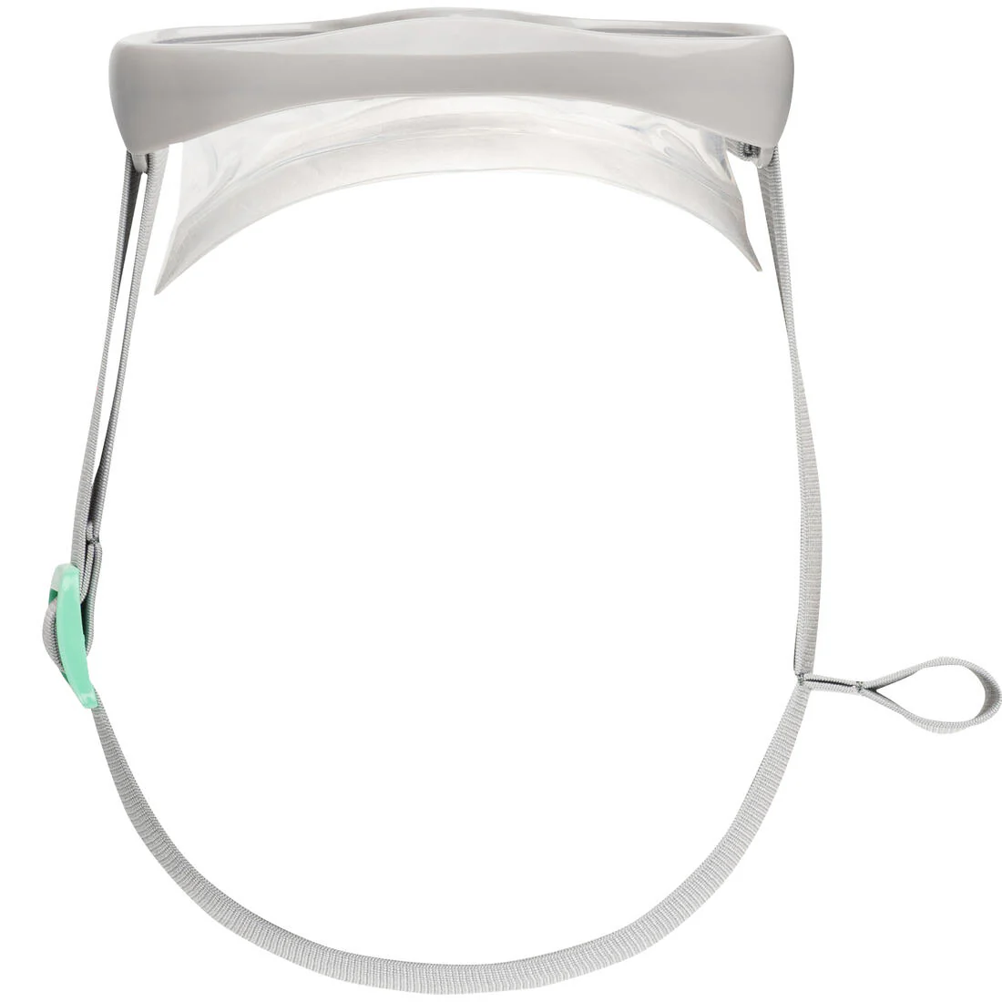 Kit Aletas Máscara Tubo Snorkel SNK 500 Niños Azul Gris Menta Pastel - Image 5