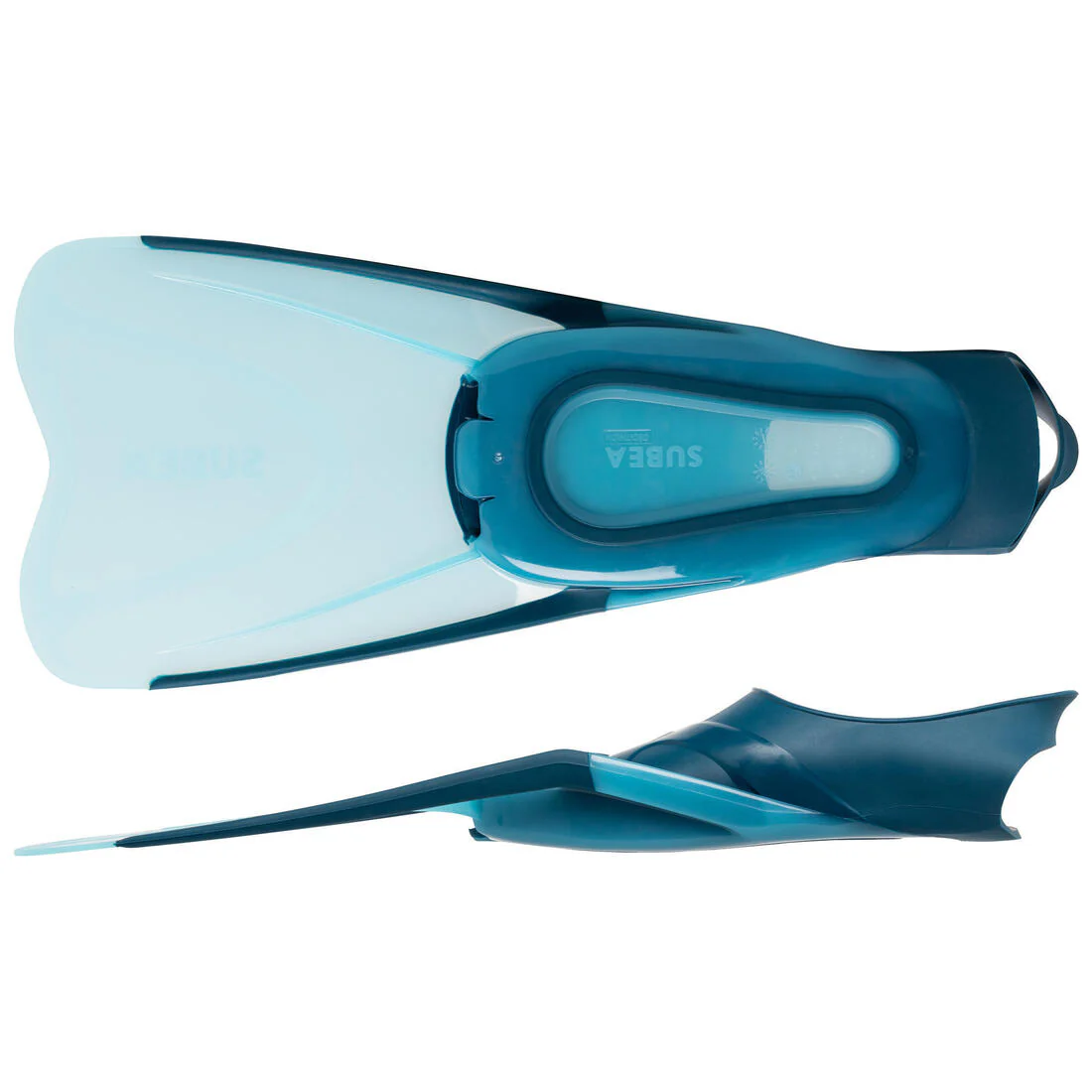 Kit de buceo con aletas, máscara y tubo azul para adulto Snorkel SNK 500 - Image 11