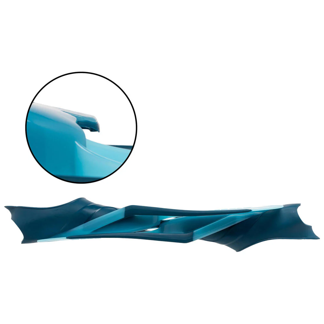 Kit de buceo con aletas, máscara y tubo azul para adulto Snorkel SNK 500 - Image 13
