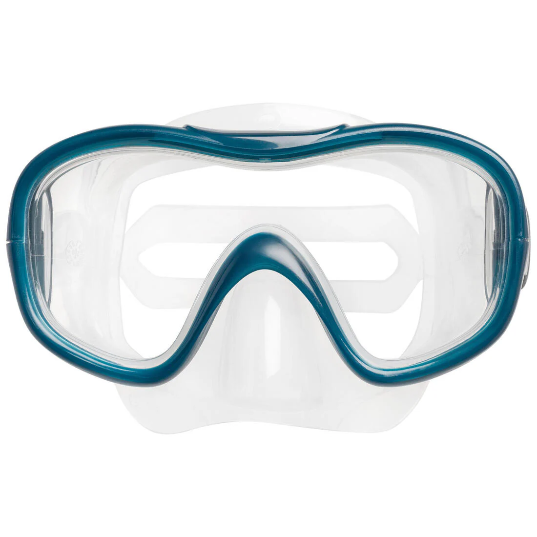 Kit de buceo con aletas, máscara y tubo azul para adulto Snorkel SNK 500 - Image 4