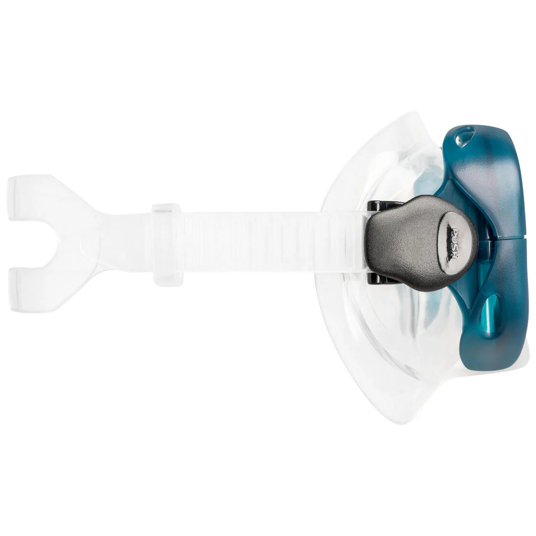 Kit de buceo con aletas, máscara y tubo azul para adulto Snorkel SNK 500 - Image 5