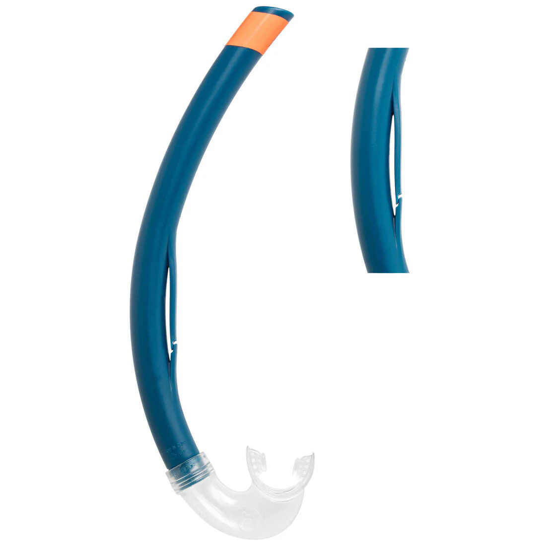 Kit de buceo con aletas, máscara y tubo azul para adulto Snorkel SNK 500 - Image 7