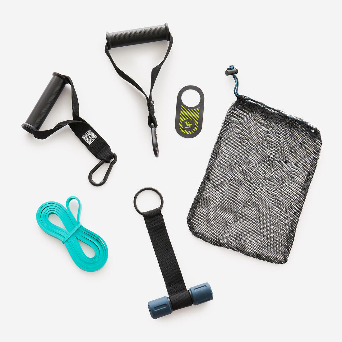 Kit de banda elástica de musculación con resistencia de 15 kg - Image 5