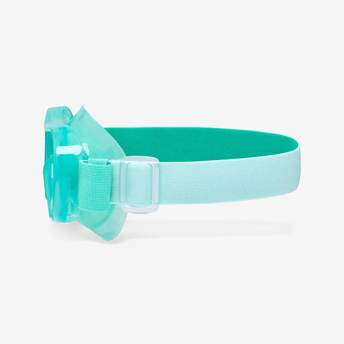 Kit de buceo con máscara y tubo de snorkel con válvula verde para niños 100 - Image 8