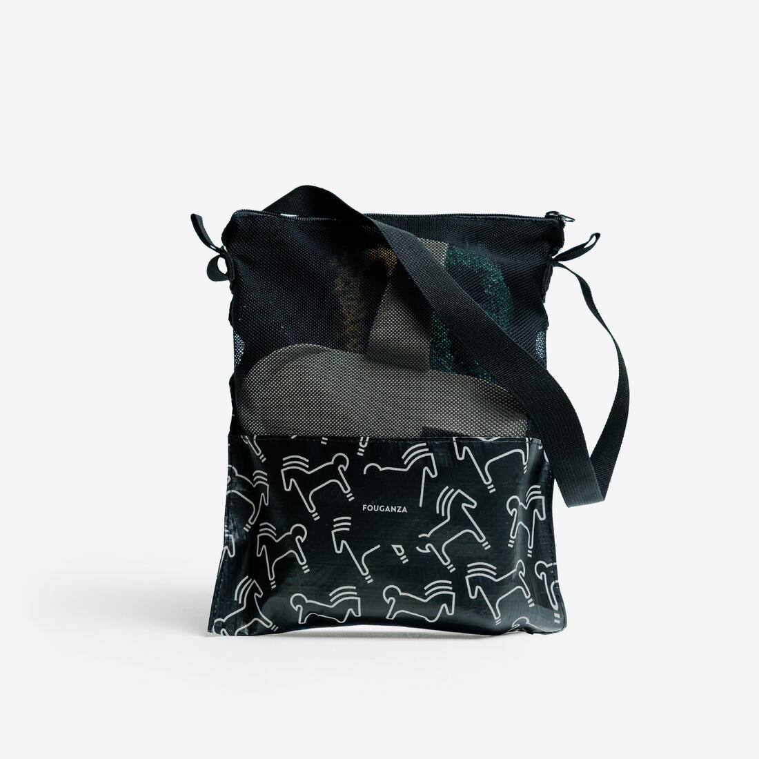 Kit de limpieza de equitación de 7 piezas burdeos para adulto - Image 13