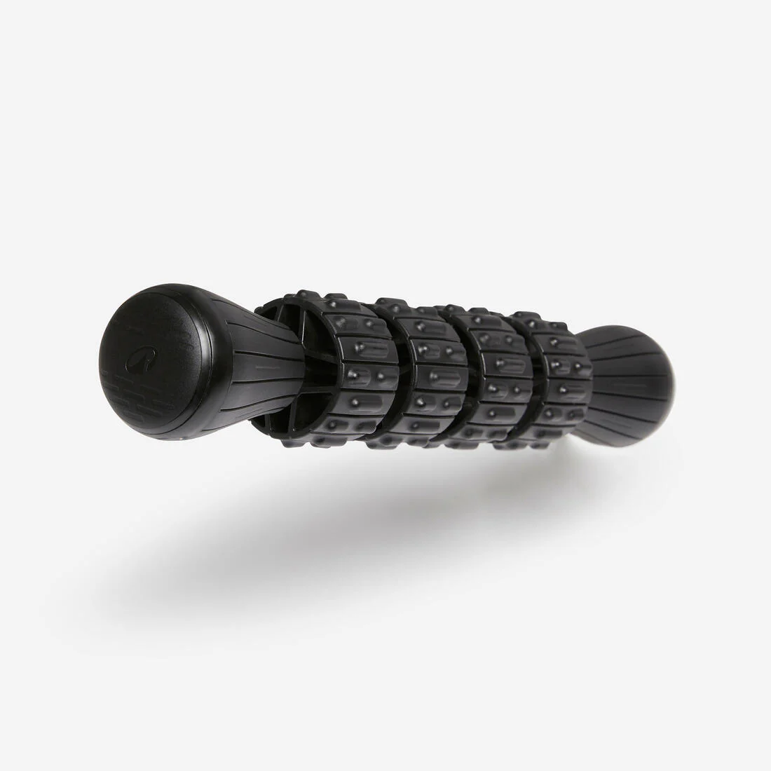 Kit de masaje 3 en 1 con rodillo liso, pelota y bastón negro - Image 4