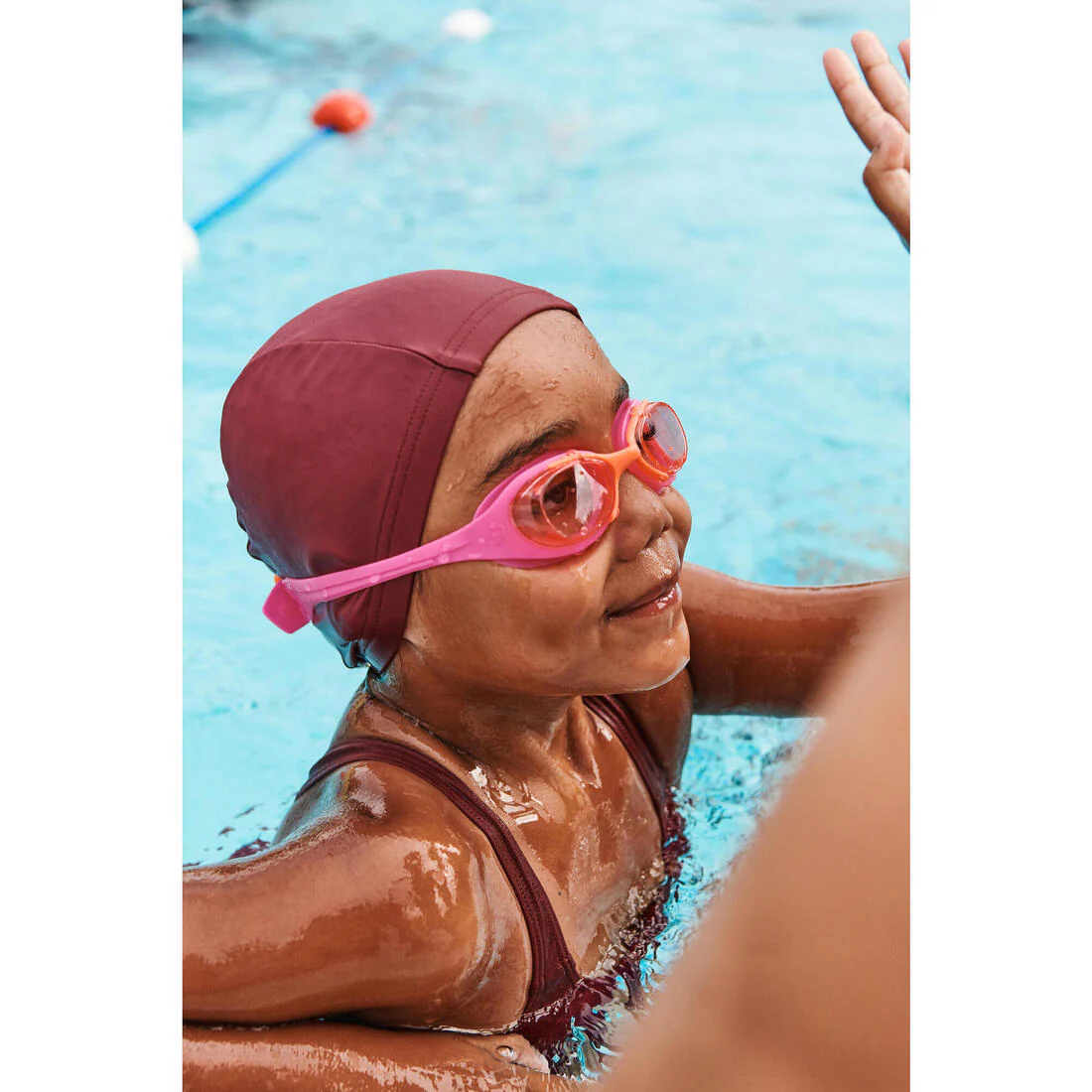 Kit de natación morado para niña 100 - Image 6