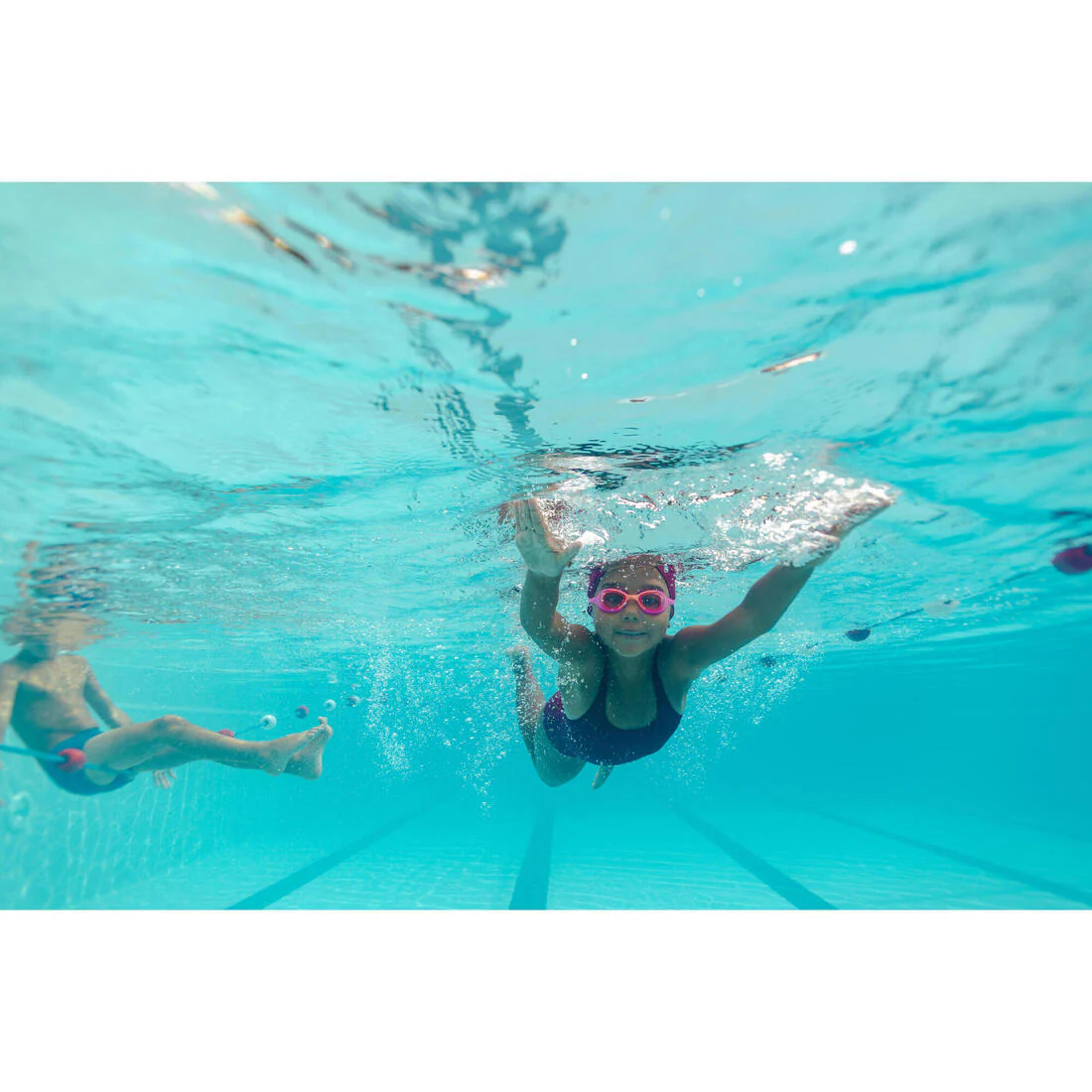 Kit de natación morado para niña 100 - Image 8